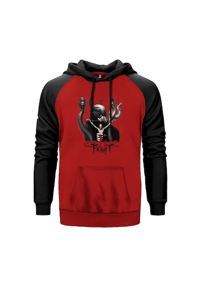 Celtic Frost To Mega Therion Kırmızı Renk Reglan Kol Sweatshirt Kırmızı
