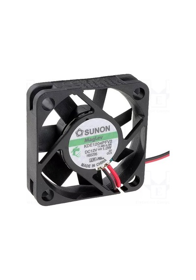 Sunon 40x40x10mm 12v 1w/0,83a 3 Kablo Fan Kde1204pfv2