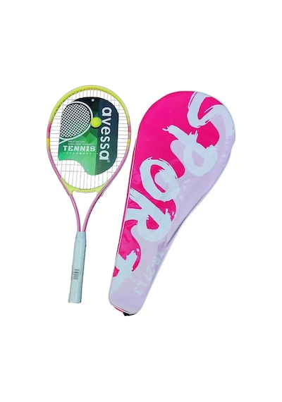 Avessa Tr-27 Tenis Raket Set Her Yaş İçin Uygun Pembe + 3 Top