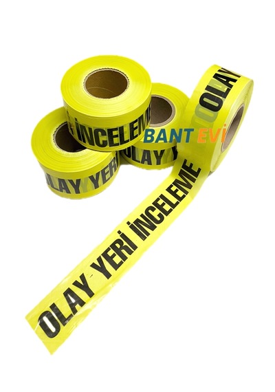Olay Yeri İnceleme Bandı 7cmx500metre Olay Yeri İkaz Şeridi