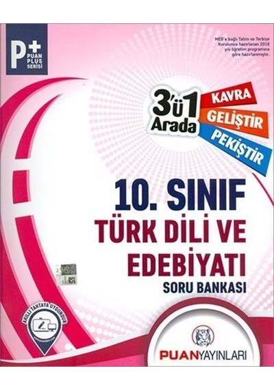 10. Sınıf Türk Dili ve Edebiyatı 3'ü 1 Arada Soru Bankası / Ko...