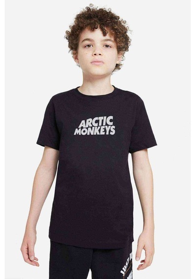 Tshirthane Arctic Monkeys Baskılı Unisex Çocuk Siyah T-Shirt (528291105)