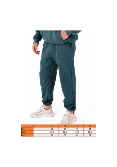 Scorp Vertex Erkek Jogger Eşofman Altı Petrol Çok Renkli