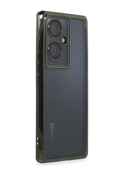 V29 Lite Kılıf Razer Lensli Silikon - Yeşil Bzsxx00 1
