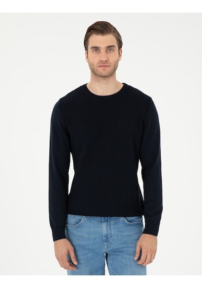 Pierre Cardin Erkek Lacivert Kazak /triko 50296451-vr033 Lacivert