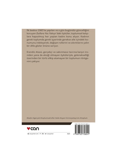 Dullara Yas Yakışır  - Erendiz Atasü - Can Yayınları