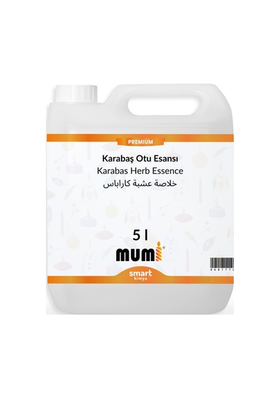 Premium Karabaş Otu Mum Esansı 5 Litre