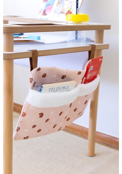 Pratik Askılı Organizer Bebek Arabası Beşik Kenar Fluffy Organizer Ada