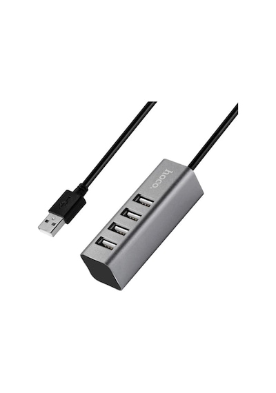 Hoco Hb1 80cm Kablolu 4 Portlu Usb Çoğaltıcı Hub Adaptör- 5775 Standart