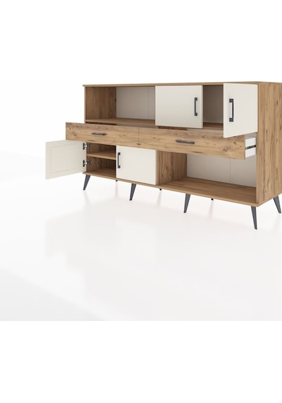 Hyperion Konsol 3 Raflı 2 Çekmeceli 4 Kapaklı 176x44x99 Çam-aytaşı/çam Atlas Çam/aytası - Atlas Çam Hyperion Konsol 3 Raflı 2 Çekmeceli 4 Kapaklı 176x44x99 Çam-aytaşı/çam Atlas Çam/aytası - Atlas Çam