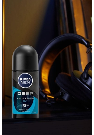 NIVEA Men Roll-on Deep Beat Erkek 50 ML