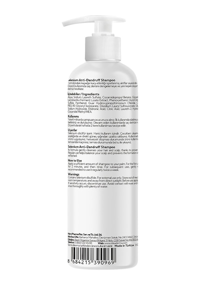 İdea Derma Selenyum Kepek Karşıtı Şampuan 350 ML