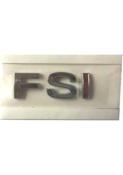 Vw Fsı Tek Kırmızı Bagaj Yazısı Logo Şilt
