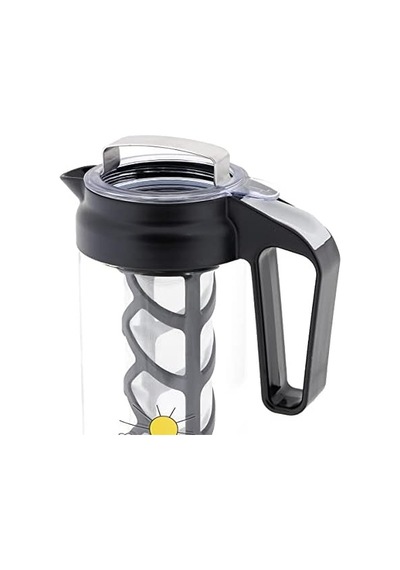 Any Morning 1300 Ml Sürahi, Borosilikat Cam Soğuk Çay Ve Kahve Demleme Cgj054