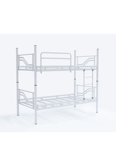 Ranzaci Solid Ranza 90x190 Genç Çocuk Yatak Odası Metal Ranza Beyaz