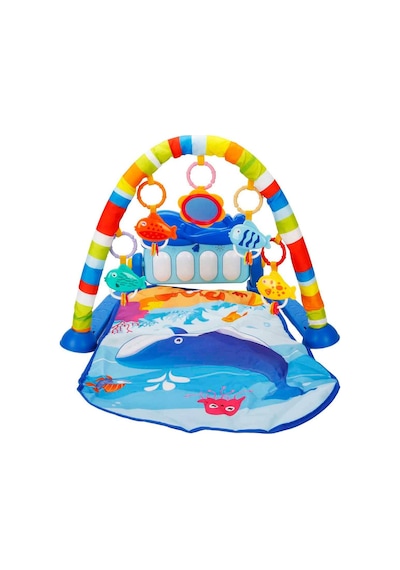 Babycim 3 in1 Piyanolu Balina Desenli Oyun Halısı