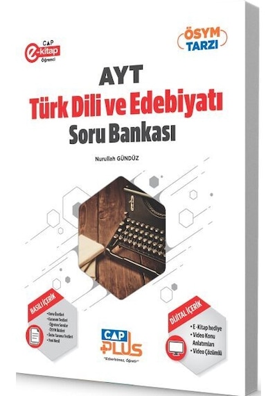 Çap Yayınları Ayt Türk Dili Ve Edebiyatı Plus Serisi Soru Bankası
