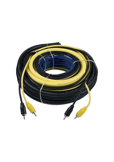 FOR-X 4 GA Profesyonel Seri Kalın Oto Amfi Kablo Seti XY-4KIT