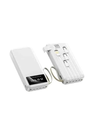 Hubrendy Tekno 4 Çıkışlı 20.000 Mah Powerbank Taşınabilir Çoklu Giriş Diğer