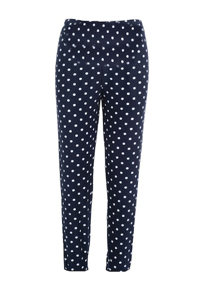 Lüx Polar Cepli Kışlık Kadın Pijama Altı Tek Alt Ra1 Lacivert