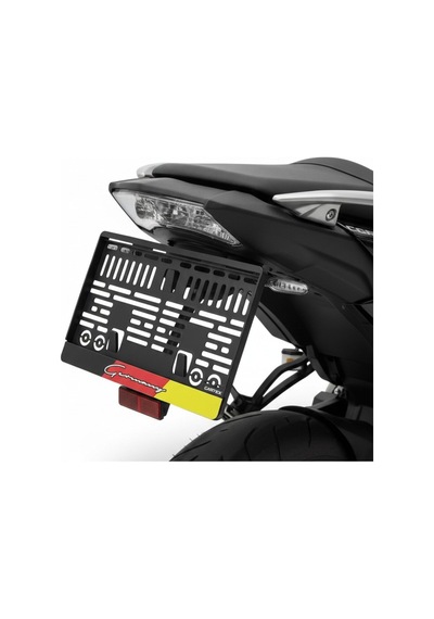 Almanya Motor Plaka Çerçevesi 1 Adet Esnek Plakalık Motor Plakalık Germany