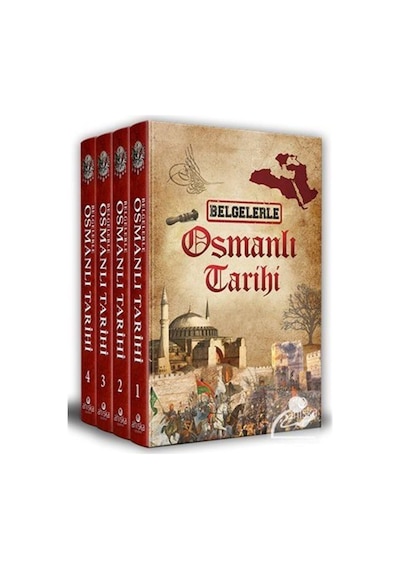 Belgelerle Osmanlı Tarihi - 4 Kitap Takım- Ahıska Yayınevi