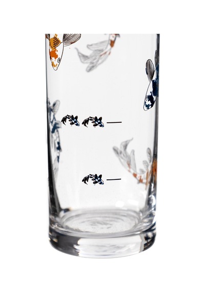 Mudo Home Fısh Rakı Kadehi Mavi & Turuncu - 195 Ml 696123