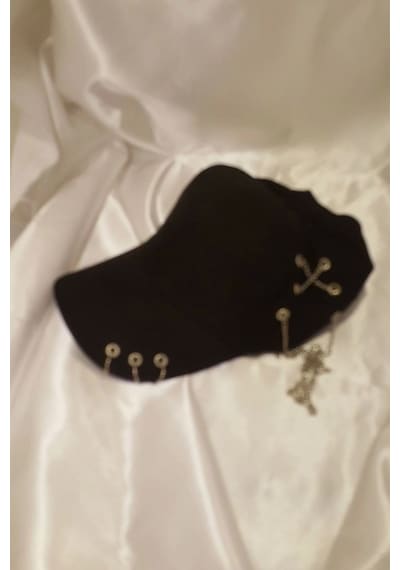 Şapka Kasket Şapka Spor Şapka Unisex Siyah Zincir Piercing Li Halkalı 01 ÇoK Renkli Çok Renkli
