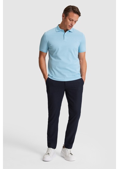 U.s. Polo Assn. Erkek Mavi Tişört Basic 50324938-vr036