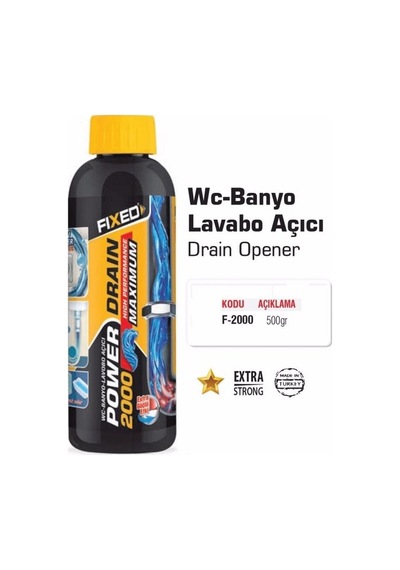 Sgs Fıxed Wc-banyo-lavabo Açıcı 2000 Gr F-2002