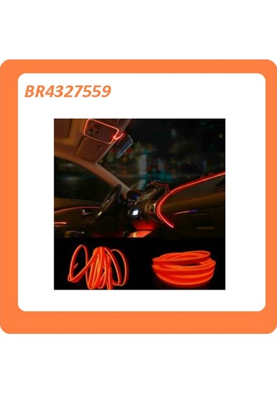 Tp Neon İp Kablo 2 Mt Turuncu N11.7080