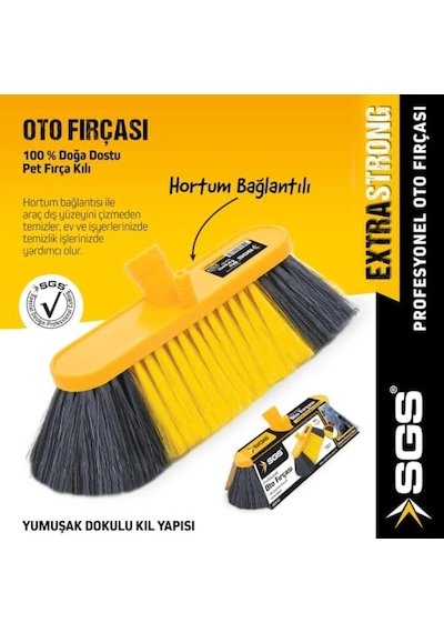 Ayrex Sgs Oto Fırçası Extra/siyah 23cm Diğer