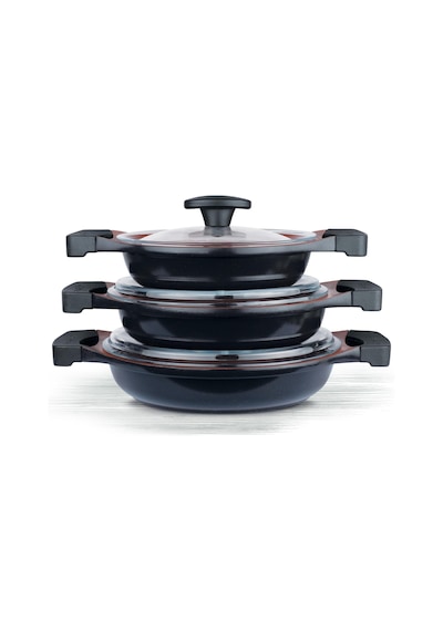 Thermoad Sahan Seti 3 Parça Red Diamond 18 - 20 - 22 CM