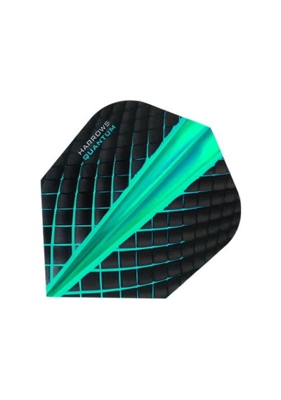 Harrows Quantum Dart Flights Yeşil