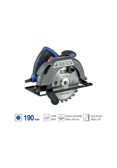 Exen Ep 190 St Elektrikli Sunta Kesme Makinası 190mm 1400w