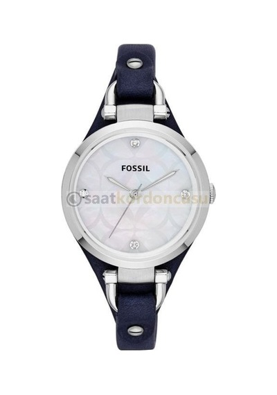 Fossil Es3417 Mavi Deri Saat Kordonu