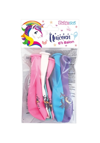 Tun9822 Unıcorn Poşet İçi 6lı Balon Bmb1101tun9822