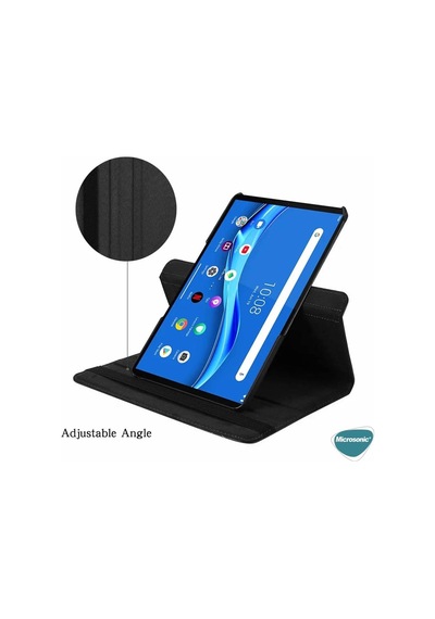 Lenovo Tab P11 Pro 2.nesil İçin Kılıf Zab50094tr 360 Rotating Stand Deri Tab P11 Pro 2.nesil İle Uyumlu Kılıf - Kırmızı