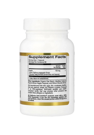 California Gold Nutrition, Fisetin, 100 Mg, 90 Veg Capsules