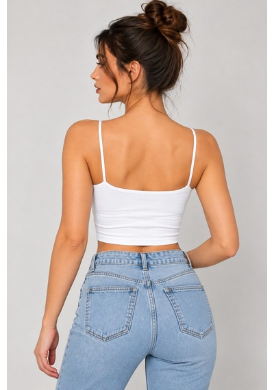 Mrm Pro Göğüs Pedli Kadın Beyaz İp Askılı Crop Atlet Esnek Fit Nakışlı Crop Top Büstiyer Beyaz Beyaz Mrm Pro Göğüs Pedli Kadın Beyaz İp Askılı Crop Atlet Esnek Fit Nakışlı Crop Top Büstiyer Beyaz Beyaz