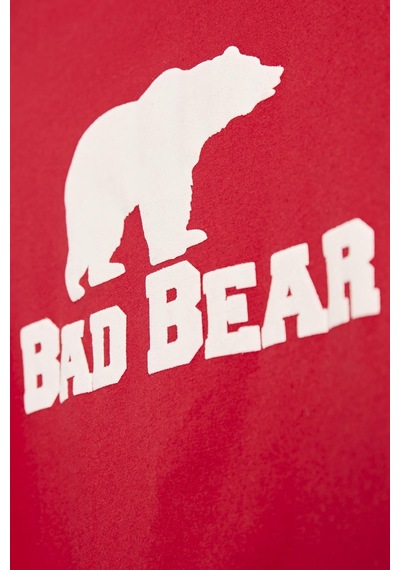 Bad Bear Bear Tee Kids Crimson Red Kırmızı T-shirt Çocuk Tişört-kırmızı Kırmızı