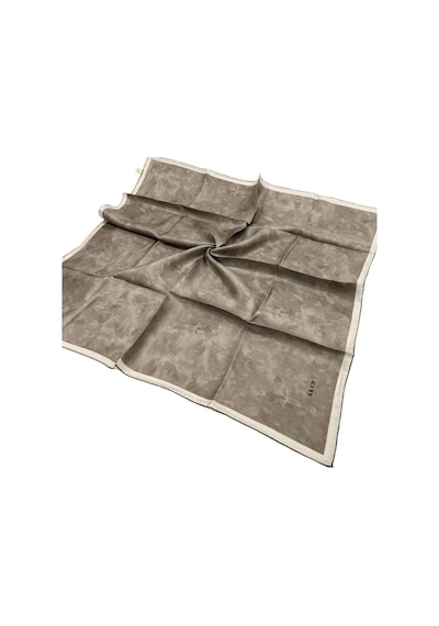Aker Ipek Eşarp Twill - Batik Desen - Açık Vizon 935 Açık Vizon 935