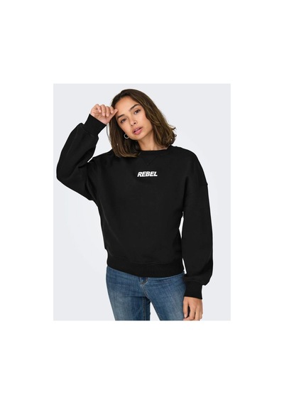 Only Onlsofia Kadın Sweatshirt Siyah