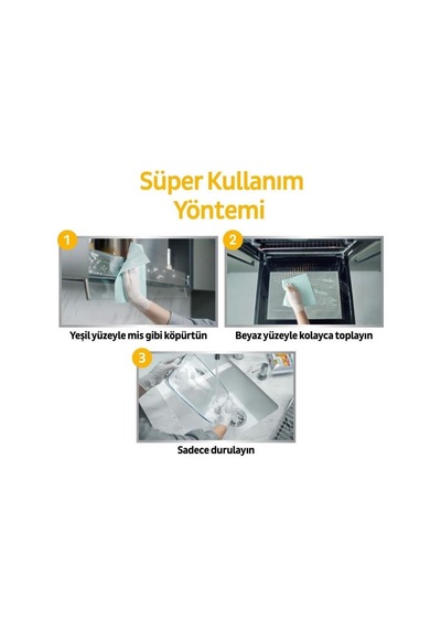 Sleepy Easy Clean Süper Yağ Çözücü Yüzey Temizlik Havlusu&mendili 30 Yaprak Beyaz