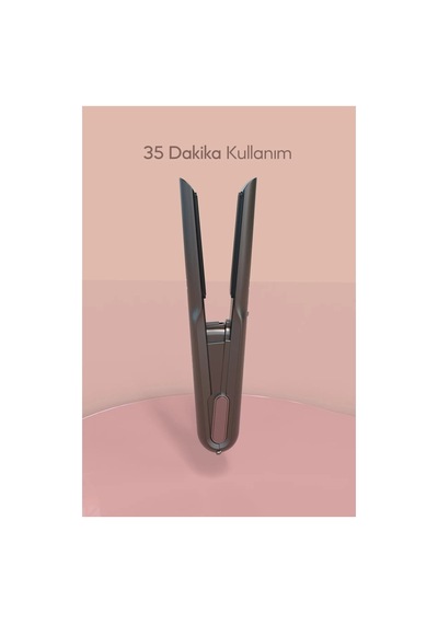 Sinbo Shd-1742 Kablosuz Saç Düzleştirici Gri 80 X 20 Mm Seramik Plaka İle 2 Kademe Isı Ayarı