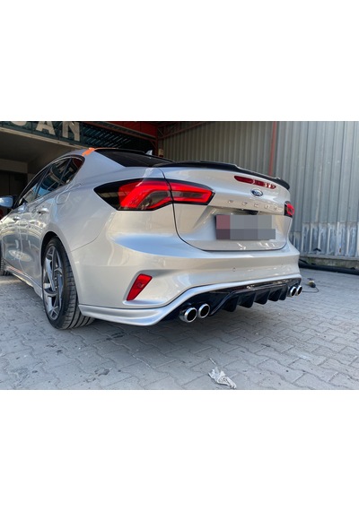 Ford Focus 4 Arka Tampon Eki - Fiberglass