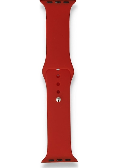 Fitcase Apple Uyumlu  Watch Klasik 38 MM / 40 MM Silikon Kordon (507677328)