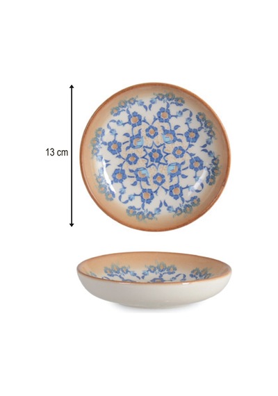 12'li Valencia Kase Sığ 13cm Dijital Tiara-a Rinart Krem