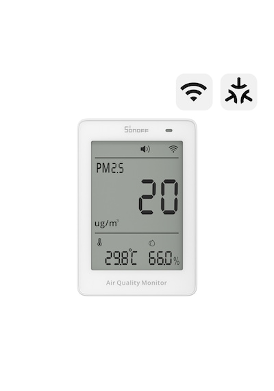 Airguard Pm2.5/pm10 Matter Akıllı Hava Kalitesi Ölçüm Cihazı Sawf-07p
