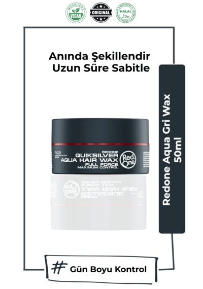 Redone Aqua Wax Gri 50 Ml